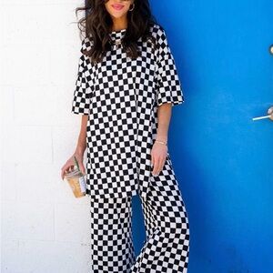 Lex Ribbed Playsuit MOCHA + BLACK